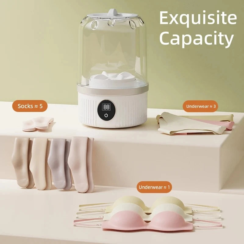 Portable Mini Laundry Cup Washing Machine